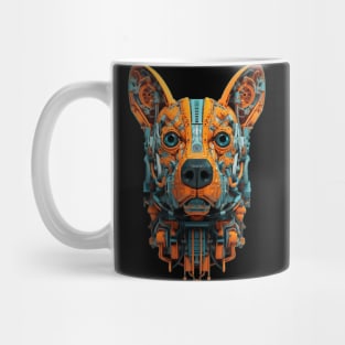 Industrial Punk Dogs by Liza Kraft 14.0 Mug